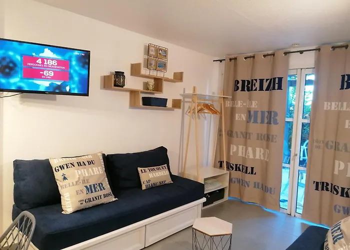 Rez De Jardin Cap Esterel Renove Et Climatise 公寓 Saint-Raphaël